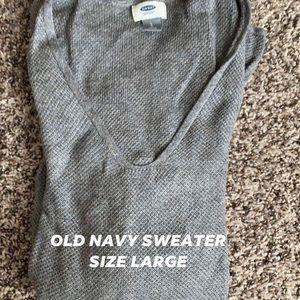 Old navy vneck sweater